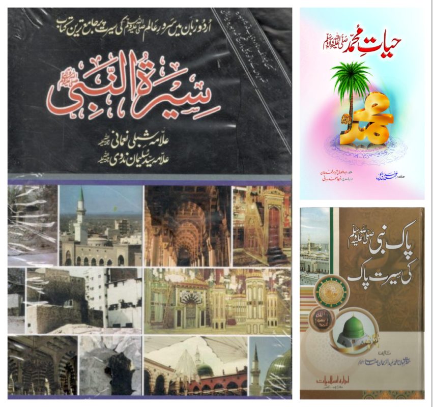 bestseller Seerat Ul Nabi(saw) Books Set Urdu islamic books for sale in pakistan | gufhtugu.com